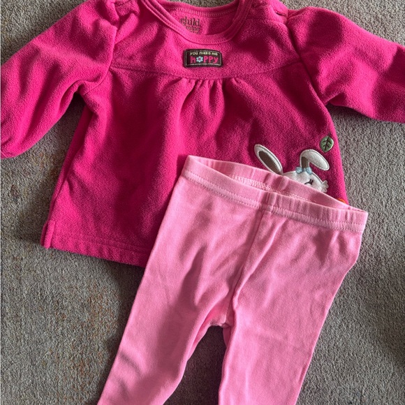 3 month old Pink and Orange Kids Clothing bundle - Picture 3 of 7